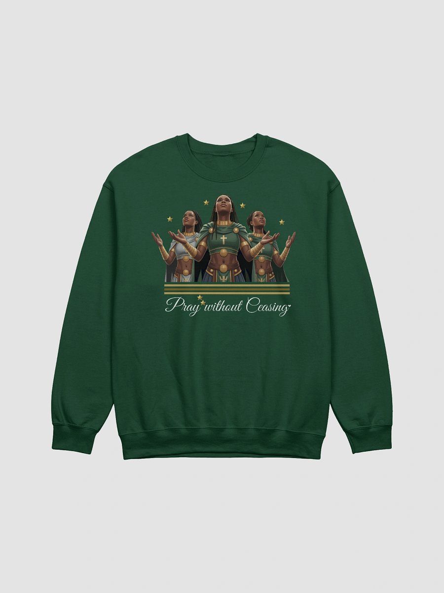 Faithful Warriors Christian Women Gildan Sweatshirt. product image (2)