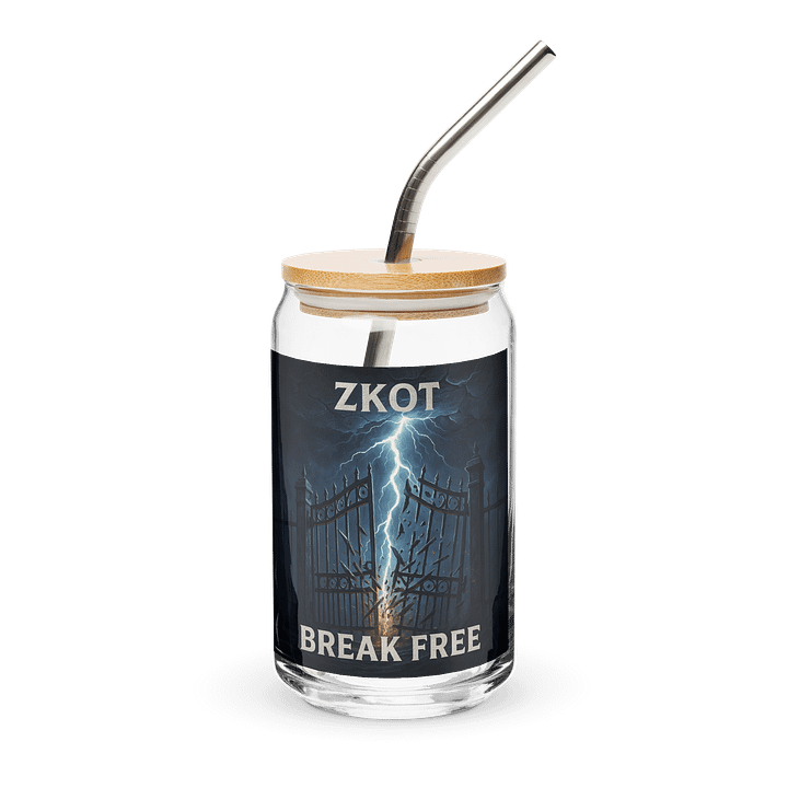 Break Free Album Cover Can Shaped Glass + Lid & Straw - Show your Support - Drinkware product image (1)