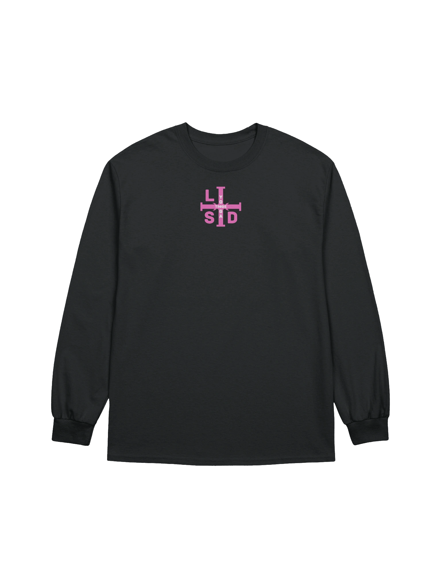 LSD TRIBE "Yoga" Mystic Long Sleeve Tee {Pink Emblem} product image (2)