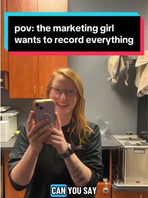 It’s literally my job to film this 😭  - #SocialMediaManager #WorkdayVibes #KalksteinChiropractic 