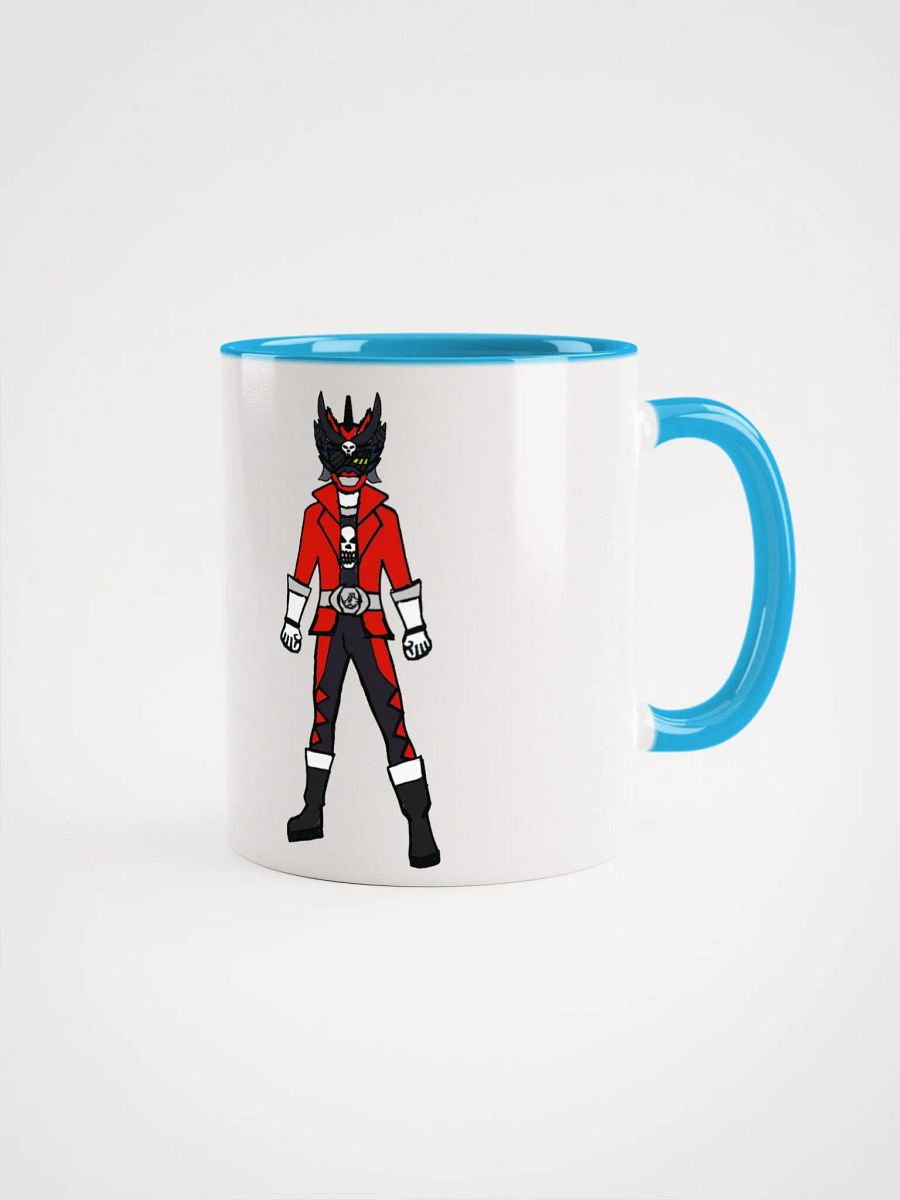 Blue & Rad Wolf Rangers - Ceramic Mug with Color Inside product image (2)