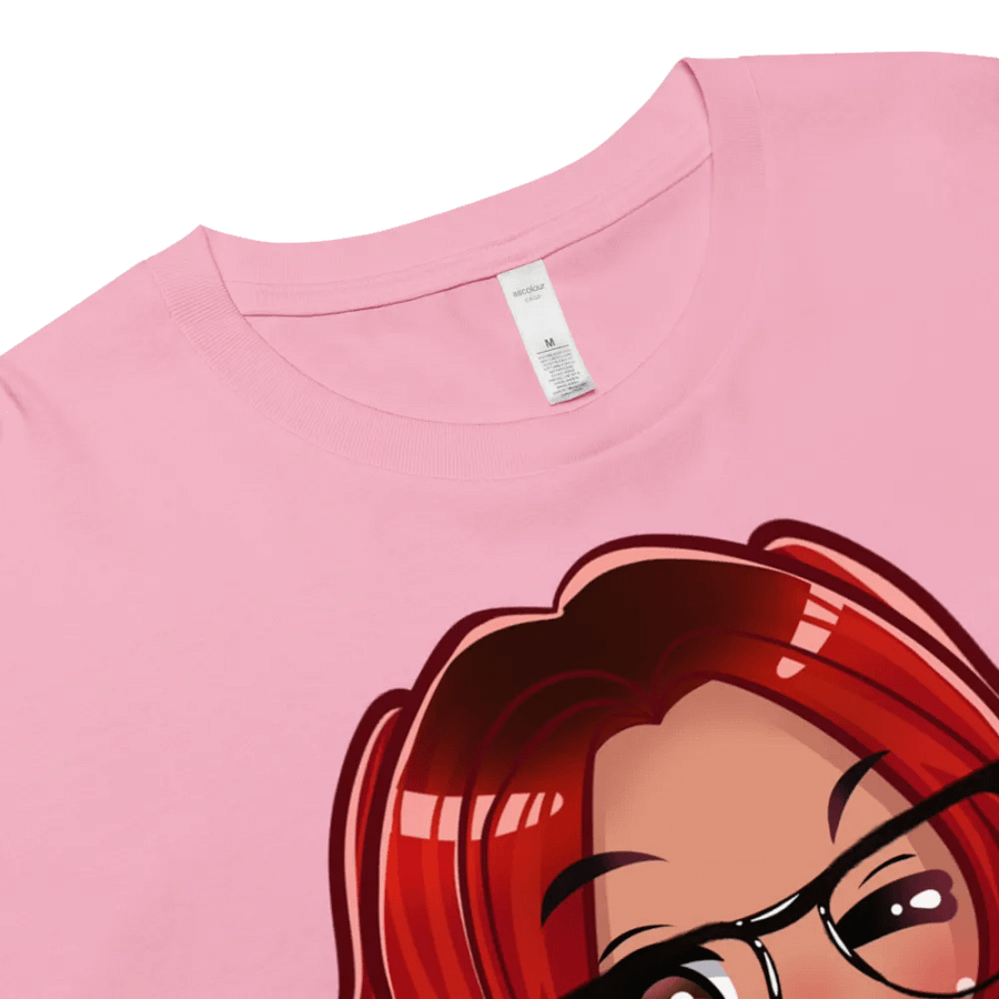 Pink Kissy Face Crop top product image (8)