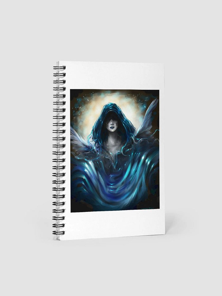 Blue fairy spiral notebook product image (1)