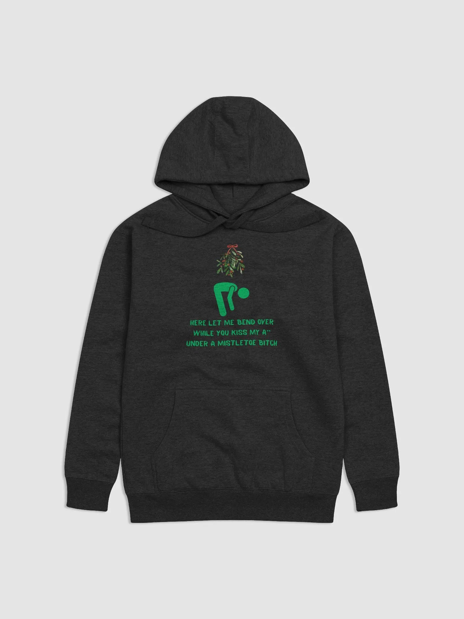 Mistletoe Bend Over Unisex Hoodie product image (7)