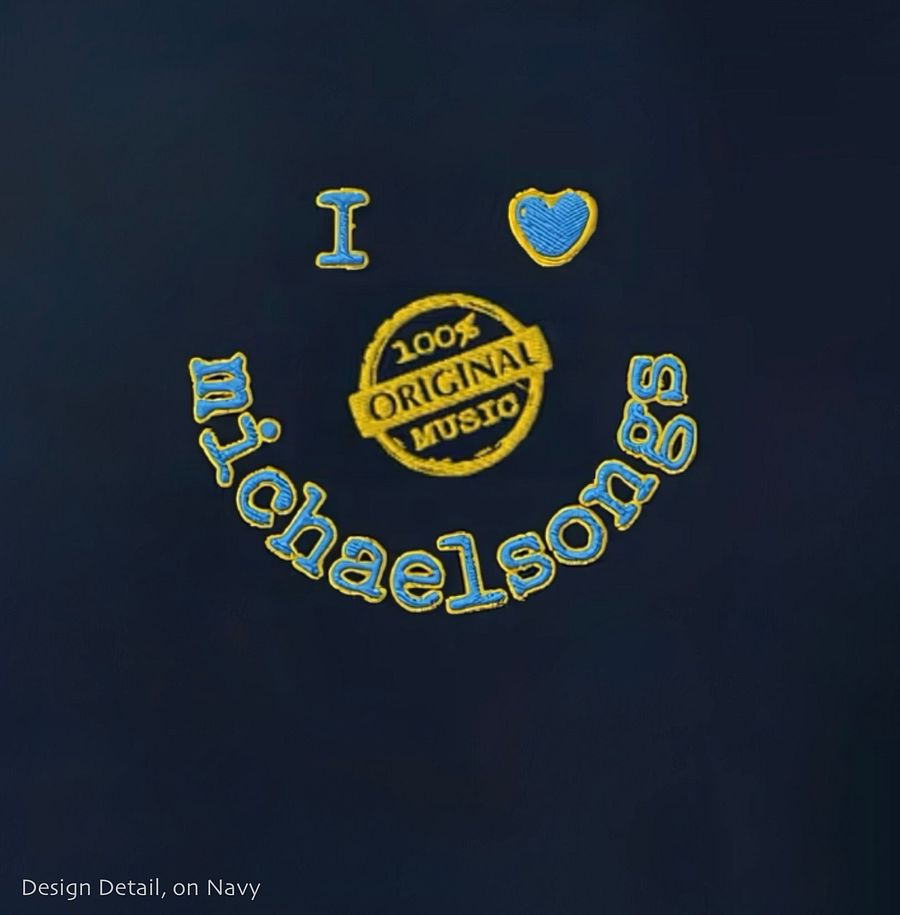 NEW!! organic oversized tee w/embroidered smiley logo product image (2)