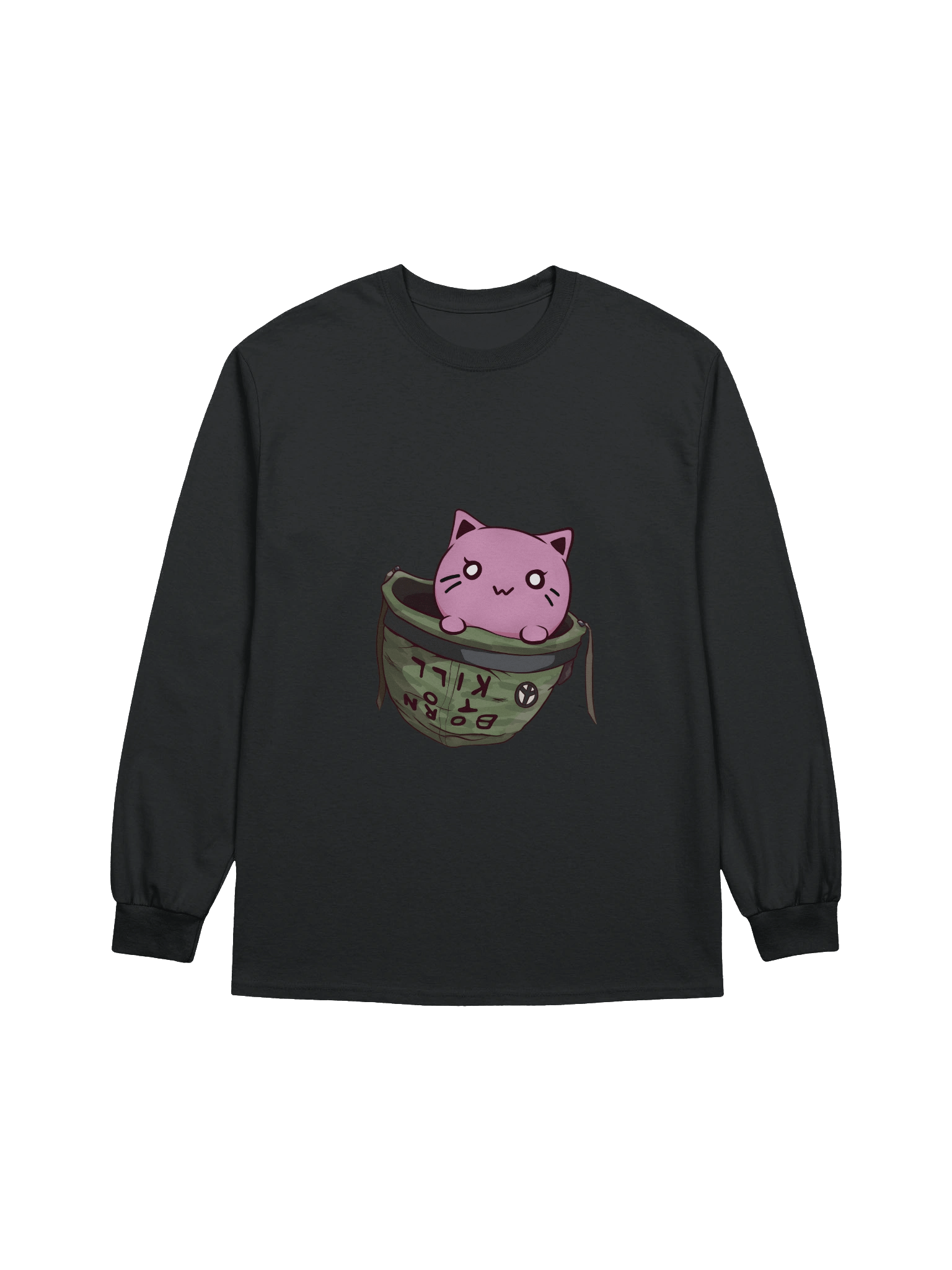 Duality of cat Long Sleeve Tee product image (1)
