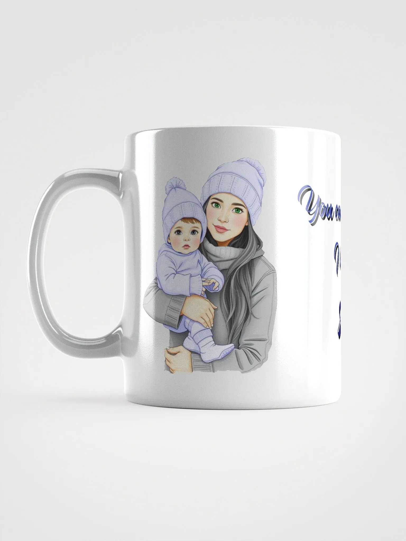 💙Sip in Style, Supermom!💙 (Green eyes, Black hair) product image (7)