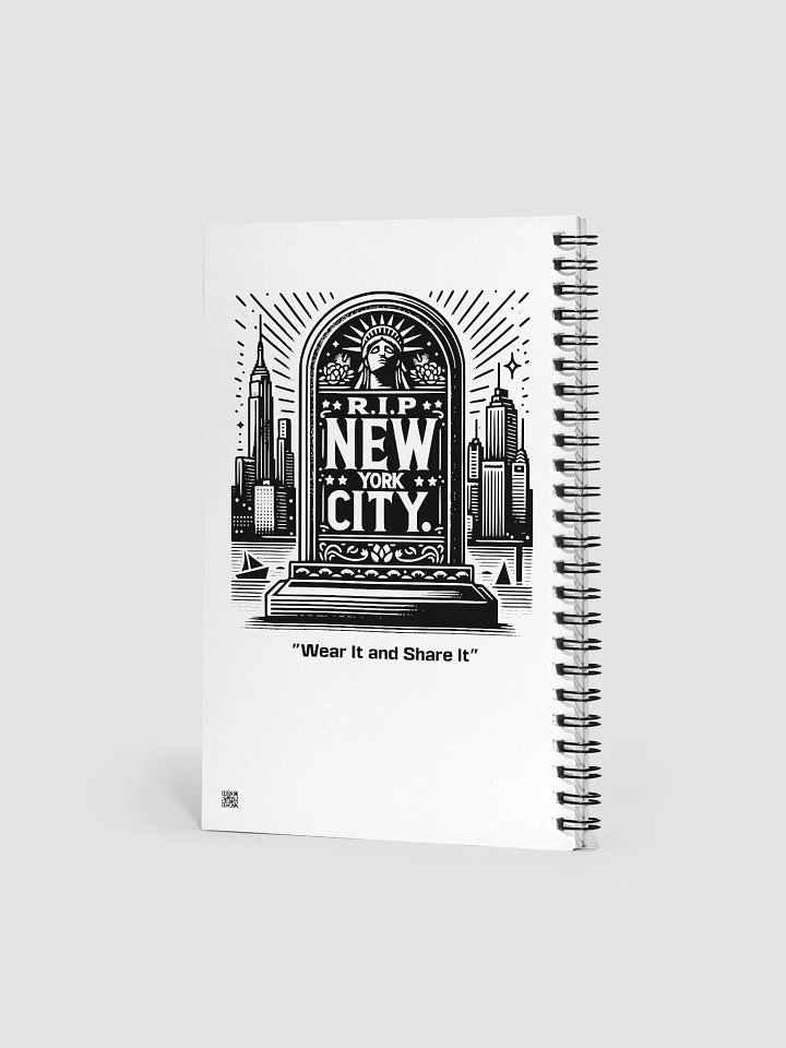 RIP New York City Spiral Notebook product image (2)