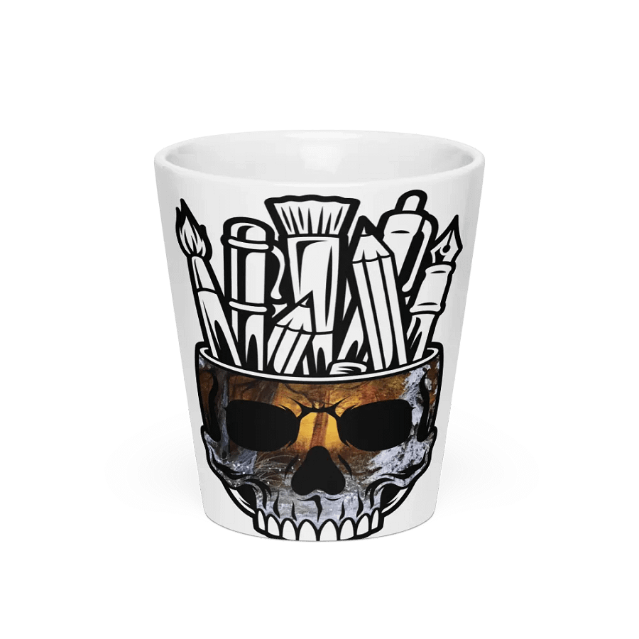 Skull Paintbrush Holder product image (3)