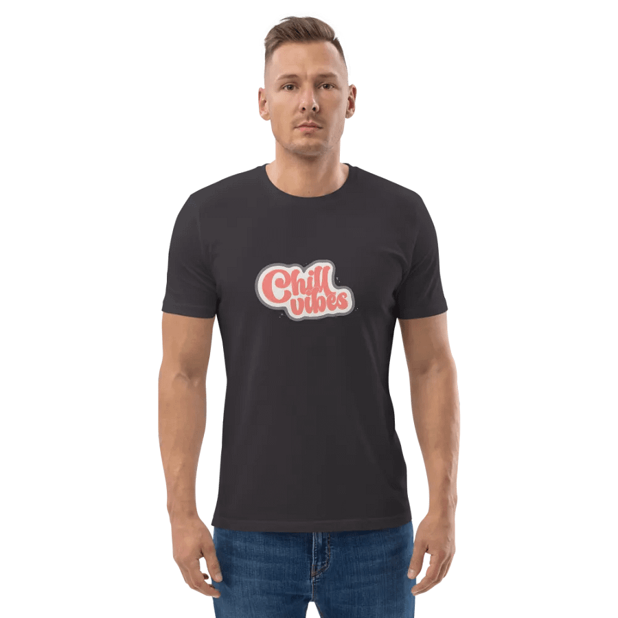Chill Vibes Organic Cotton T-shirt product image (136)