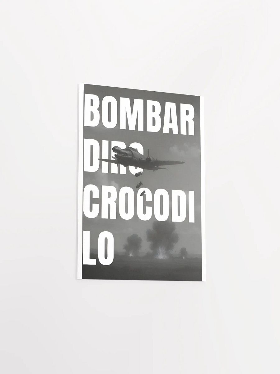 BOMBARDIRO CROCODILO POSTER product image (9)