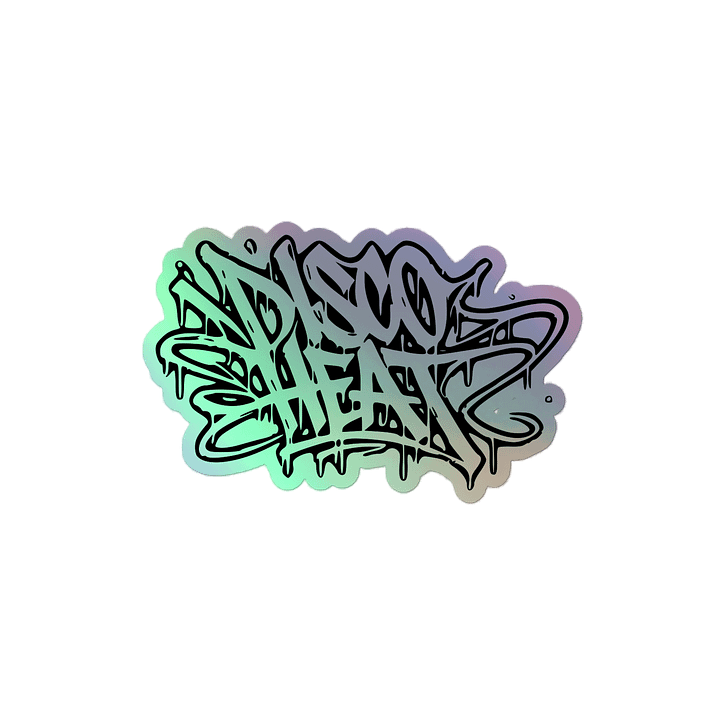 Galactic Holographic Disco Heat Graffiti Sticker Set product image (2)