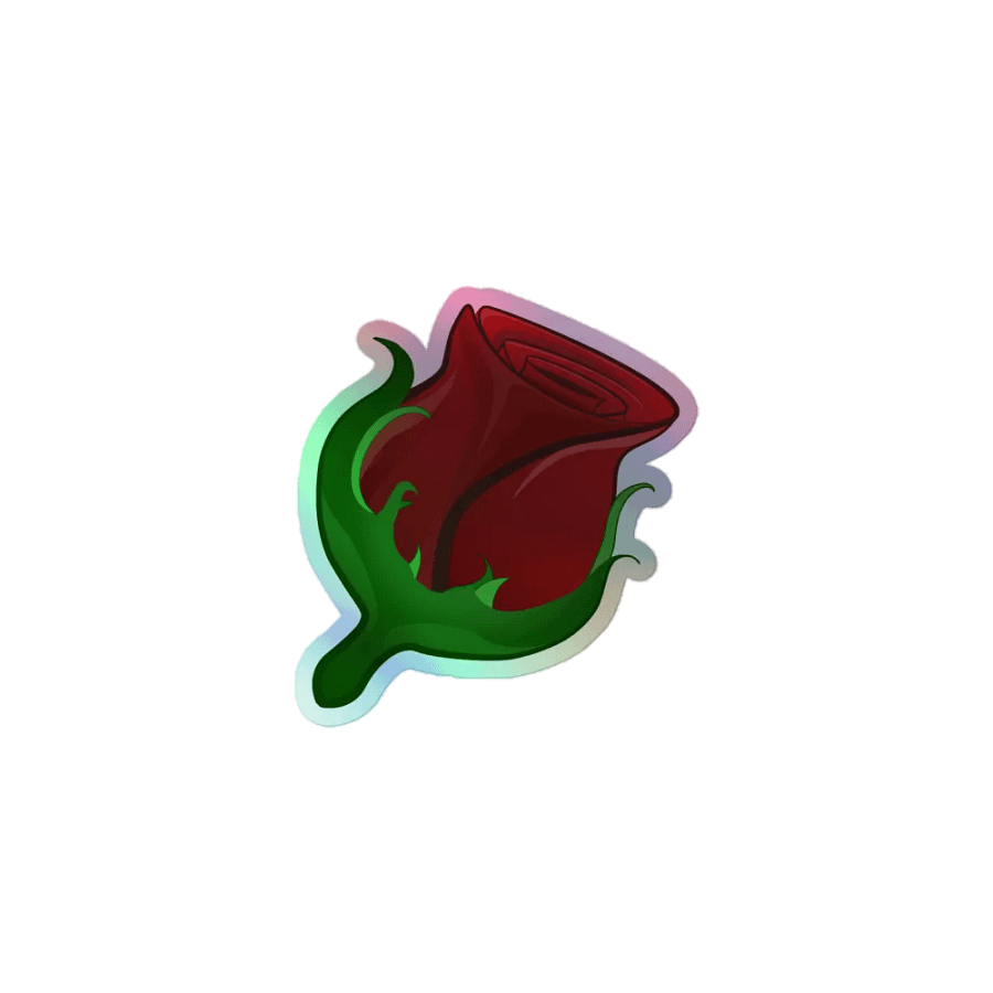 Rosebuds Logo Holo Sticker product image (1)