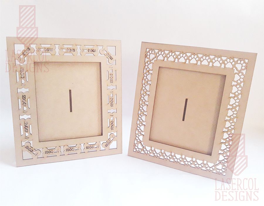 Photo frame (Two Styles) Set 1 - Laser Cut Files product image (6)