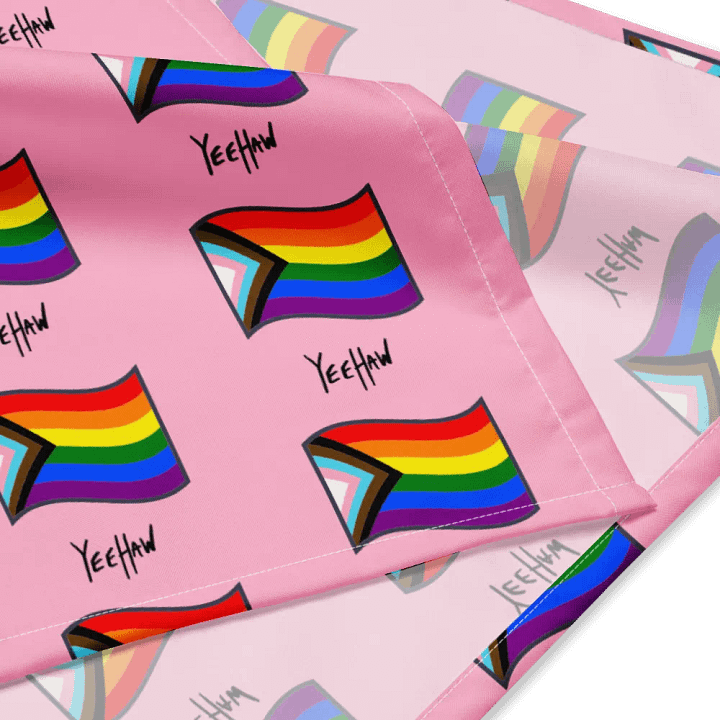 Cowboy x Pride Bandana (Pink) product image (4)