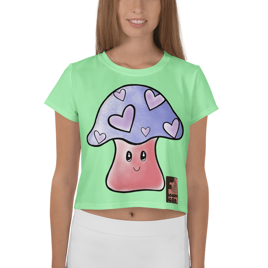 "Mushroom Love" Crop Top product image (1)