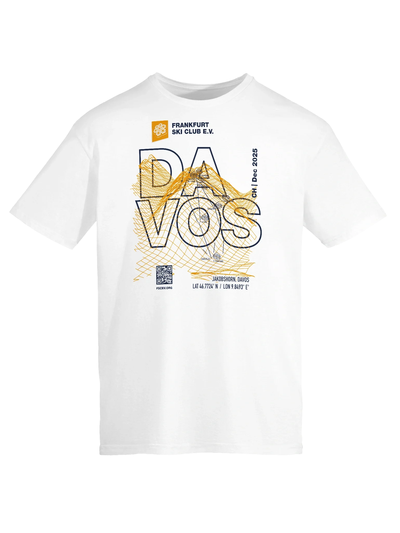 Davos/Jakobshorn Resort white (front only print) product image (3)