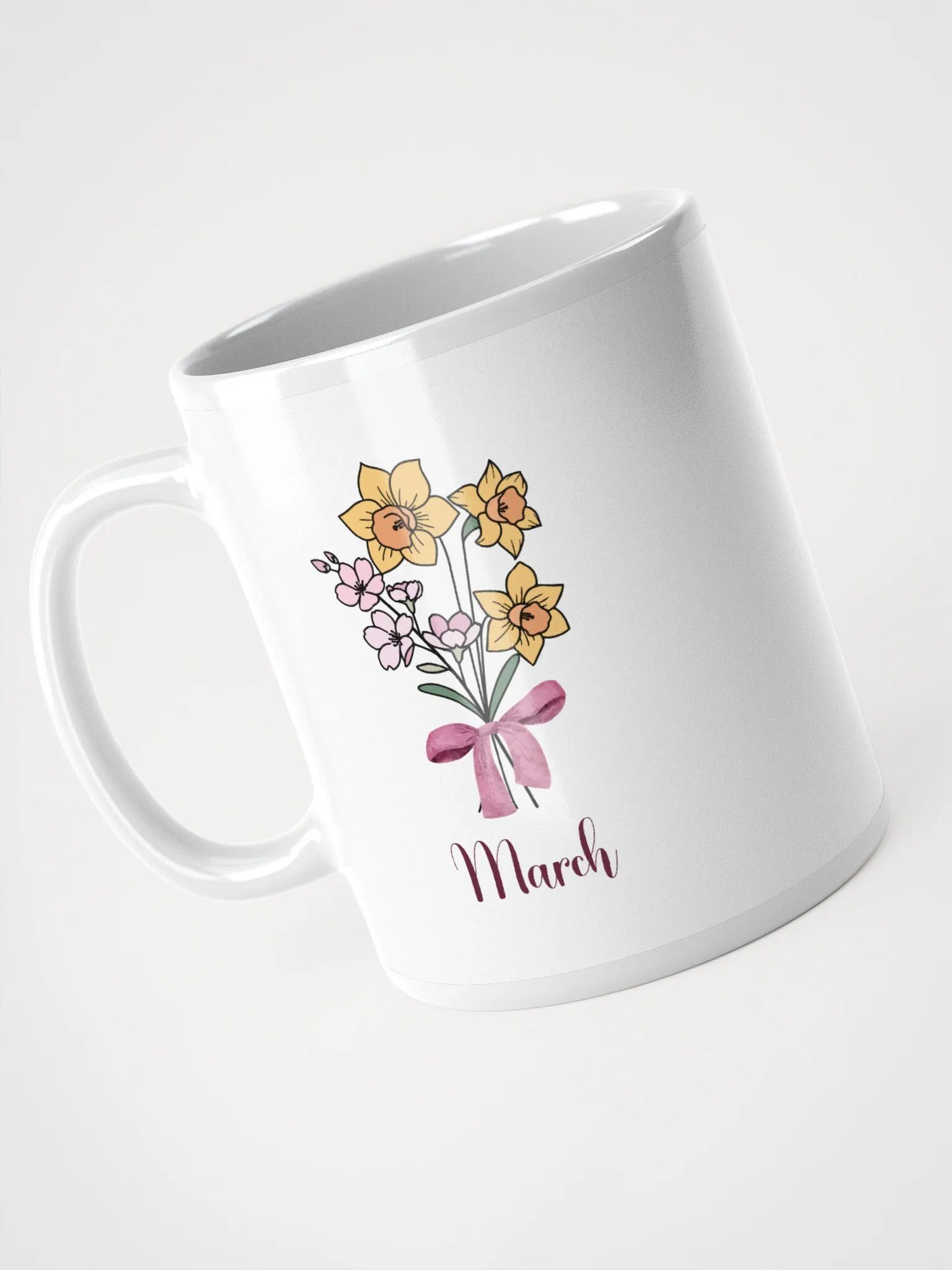 March, Birthday Flower mug product image (5)