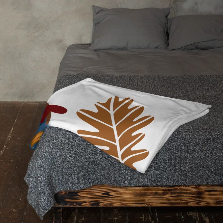 Pumpkin Witch Panda Blanket product image (11)