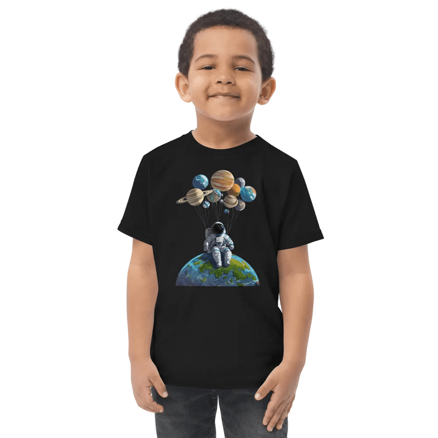 AstroToddler: Cosmic Adventure Jersey T-Shirt product image (1)