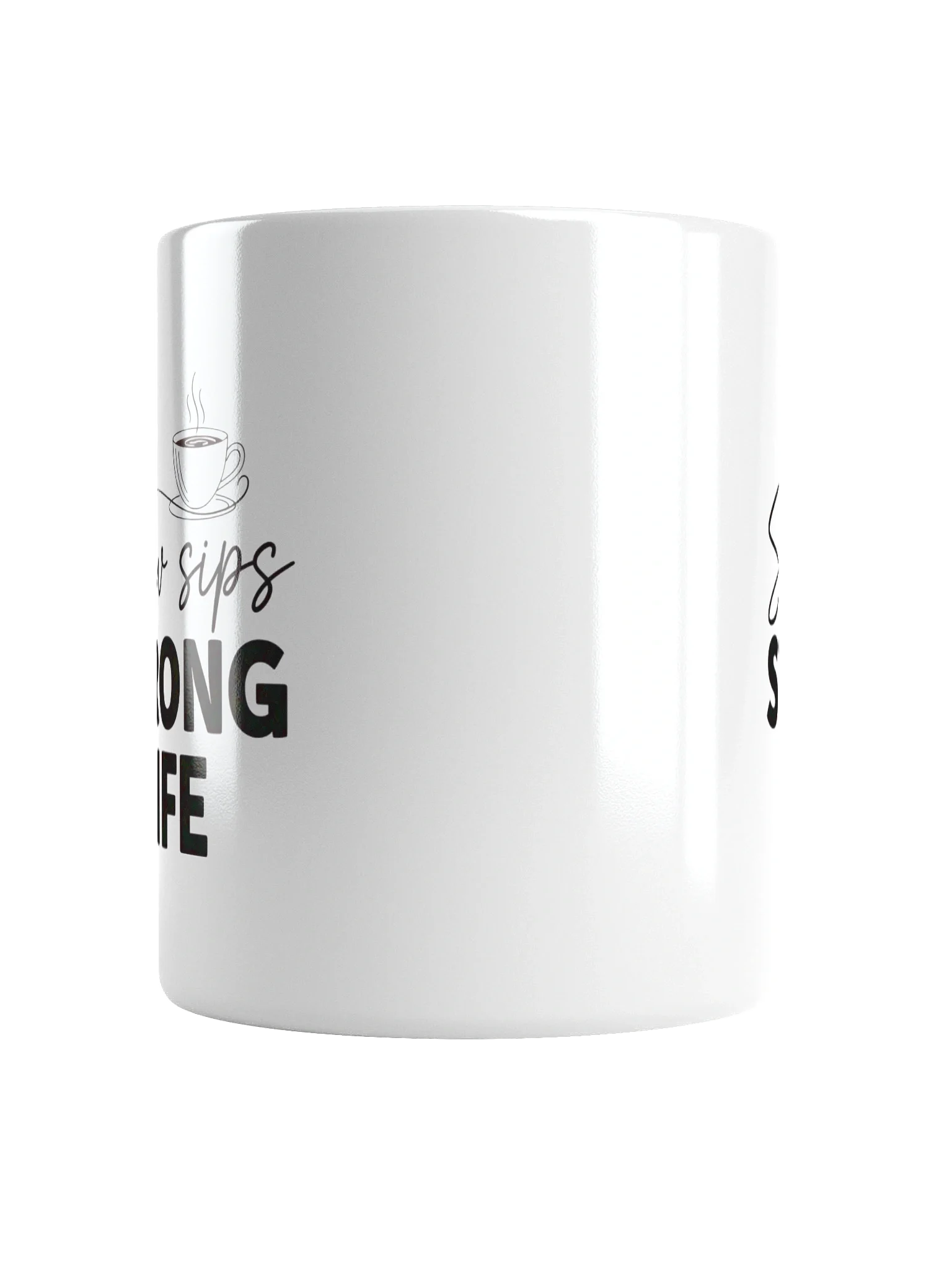 Slow Sips, Strong Life Coffee Mug – Perfect Motivational Gift for Coffee Lovers product image (6)