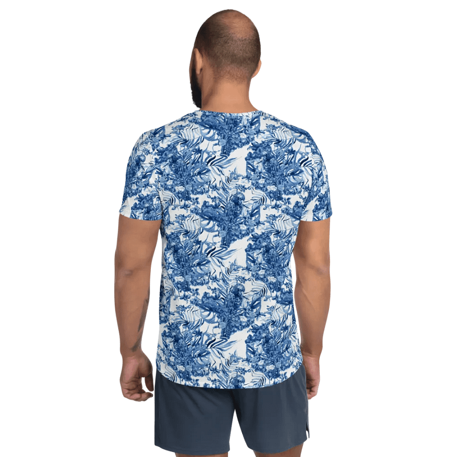 Azure Jungle | Men´s Athletic T-Shirt product image (2)