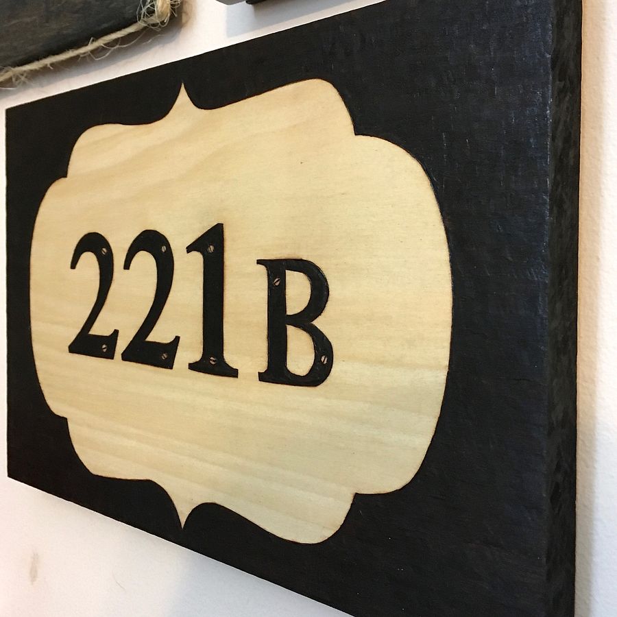 221B Baker Street Sign product image (4)