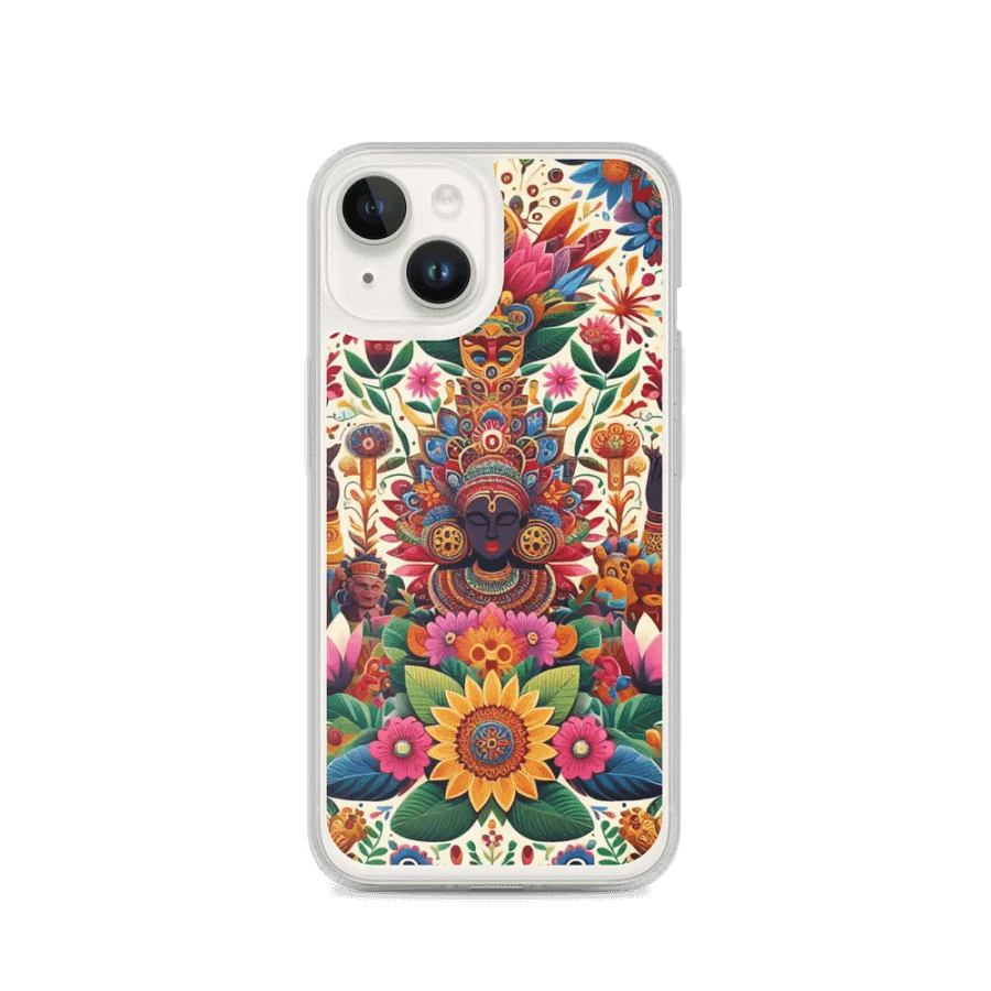 Floral Majesty Clear iPhone® Case product image (4)