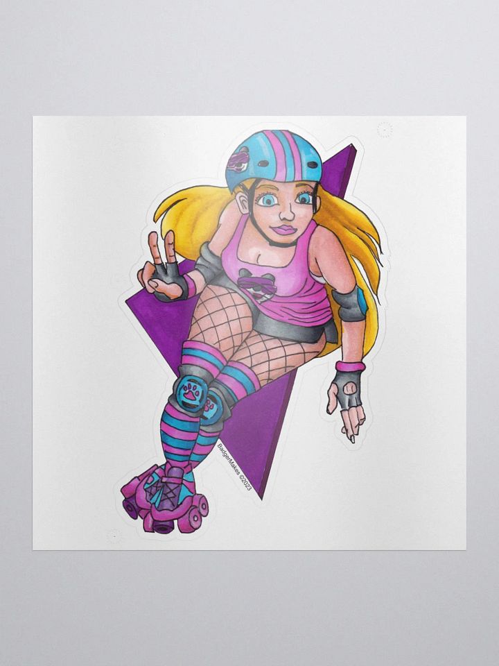 Skater Girl Sticker product image (1)