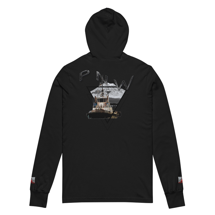 Triangle-Mt Raine- PNW Tug Chief hoodie Tee product image (6)