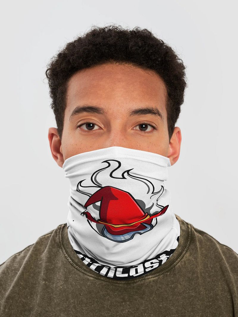 ClutchCasters Flame Logo Facemask