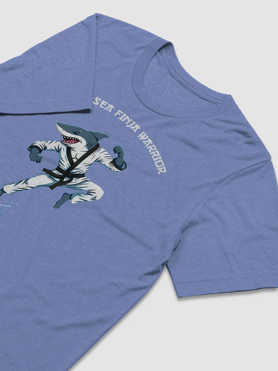 Deep-Sea Finja Warrior – Funny Shark Karate T-Shirt product image (13)