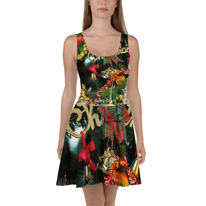 'Christmas Time (Far and Near)' Skater Dress product image (2)