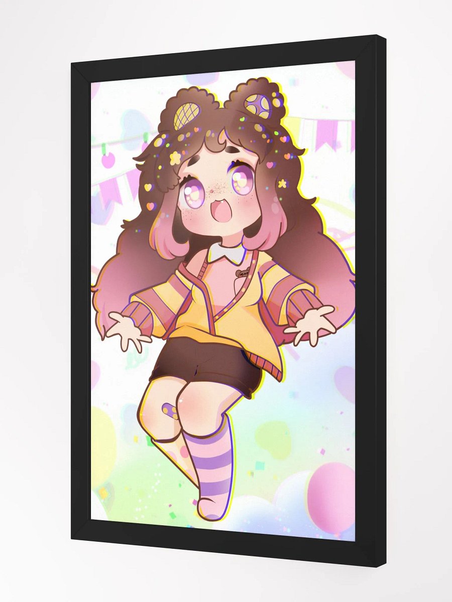 Chibi Ashe Framed Matte Poster ˚ ༘♡ product image (2)
