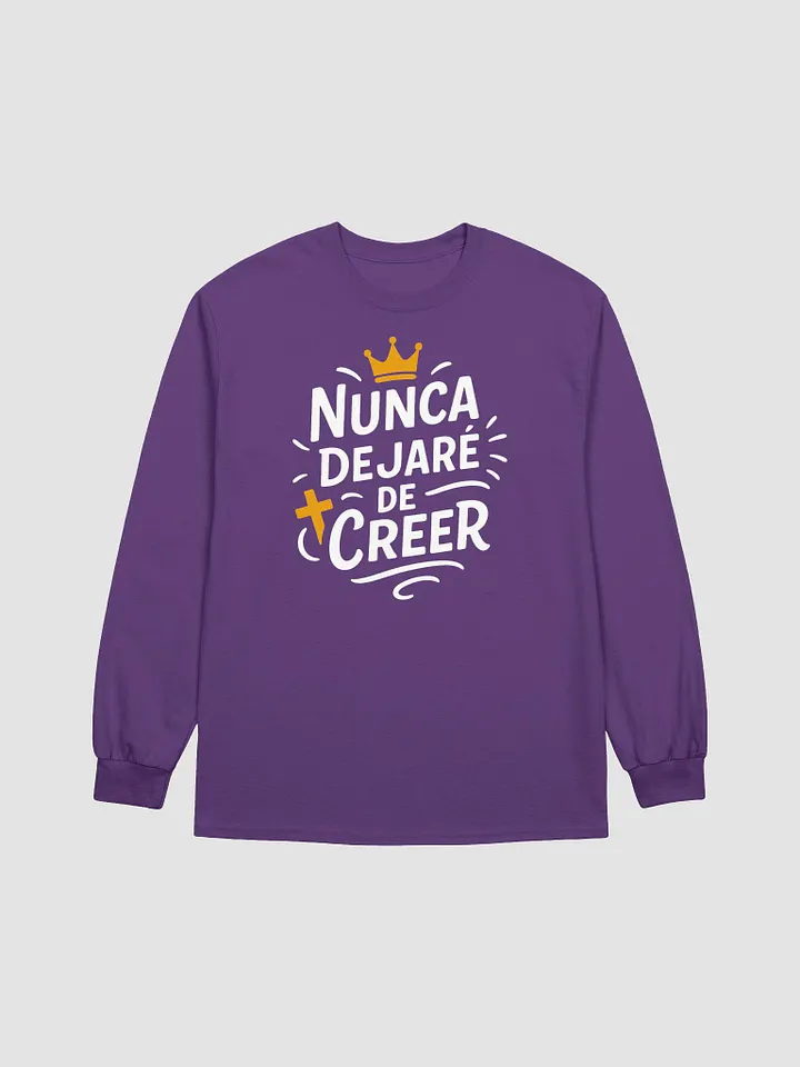 Camiseta Unisex Manga Larga | Nunca dejaré de creer product image (13)