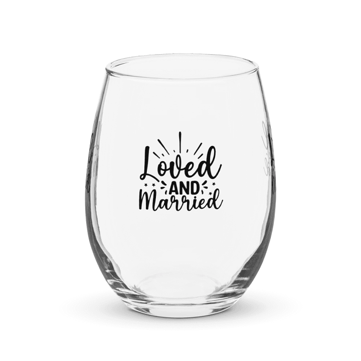 Midnight Celebration Stemless Wine Glass product image (1)