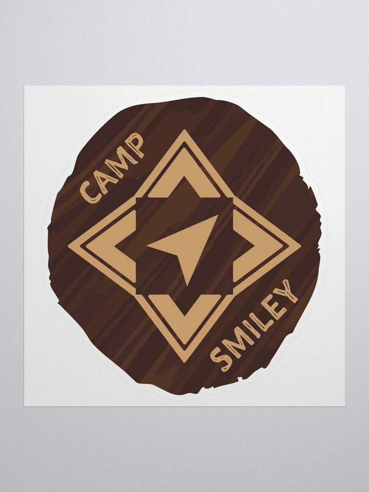 Camp Smiley Compass (Sticker) product image (1)