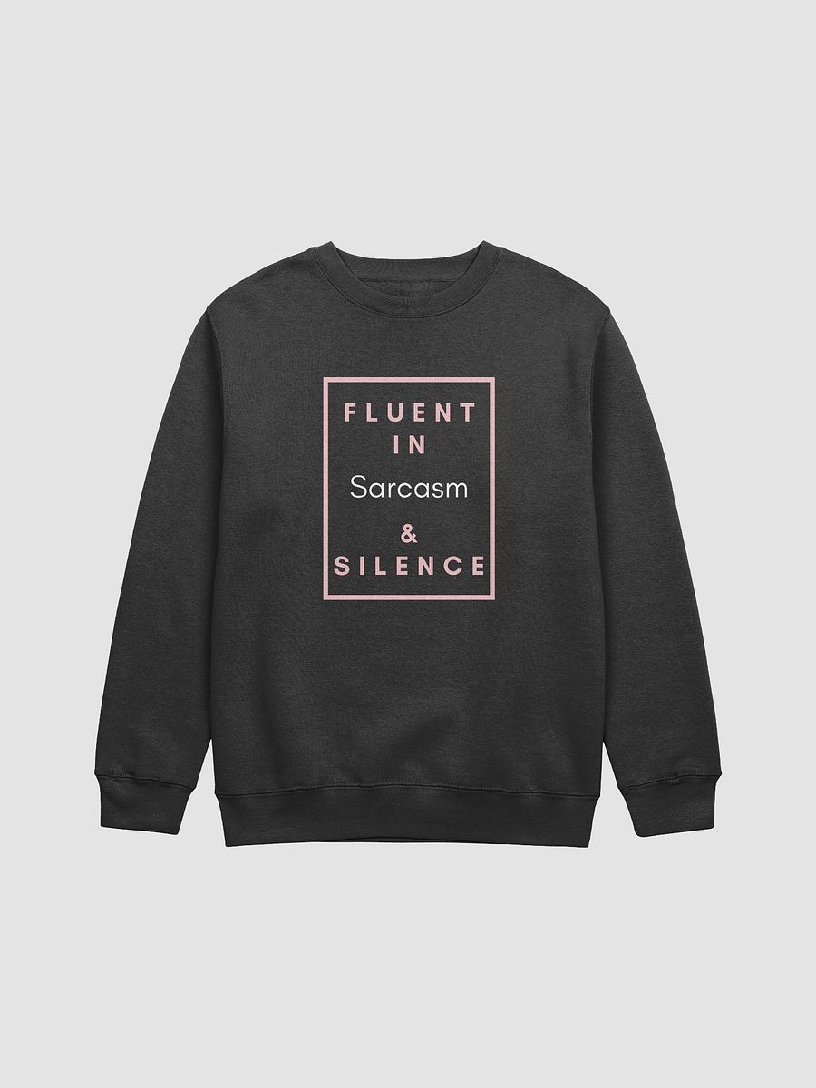 Silent Sarcasm Crewneck Sweatshirt product image (1)