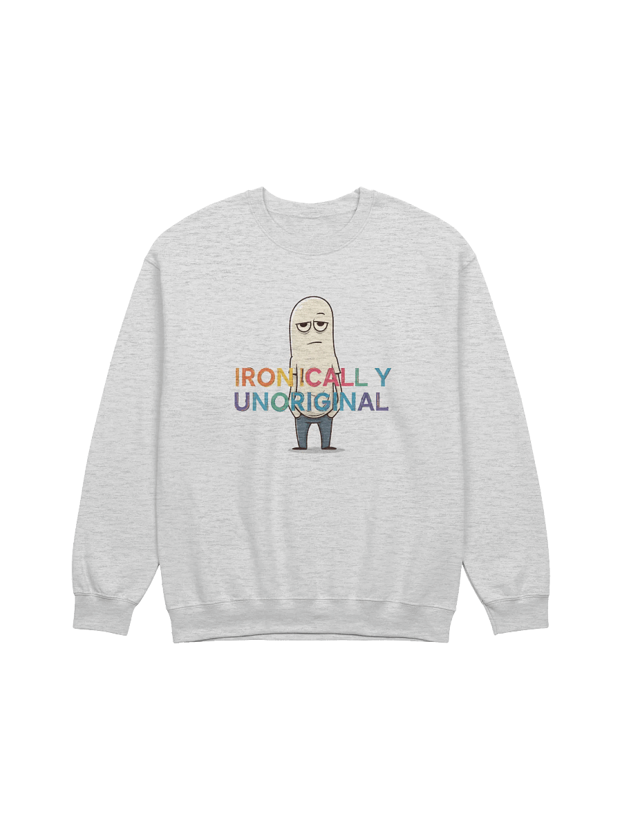 "Ironically Unoriginal" Classic Crewneck Sweatshirt product image (1)