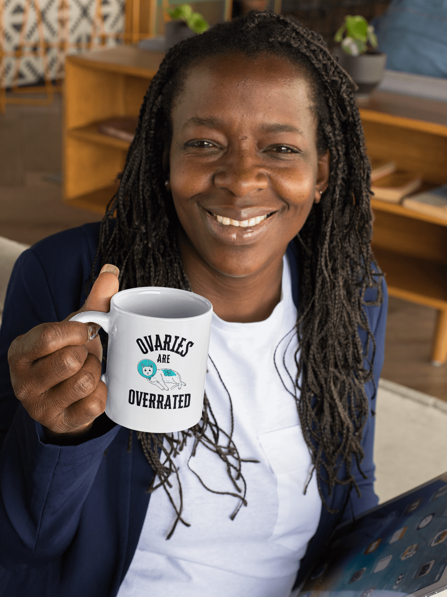 Ovaries are Overrated Coffee Mug product image (2)