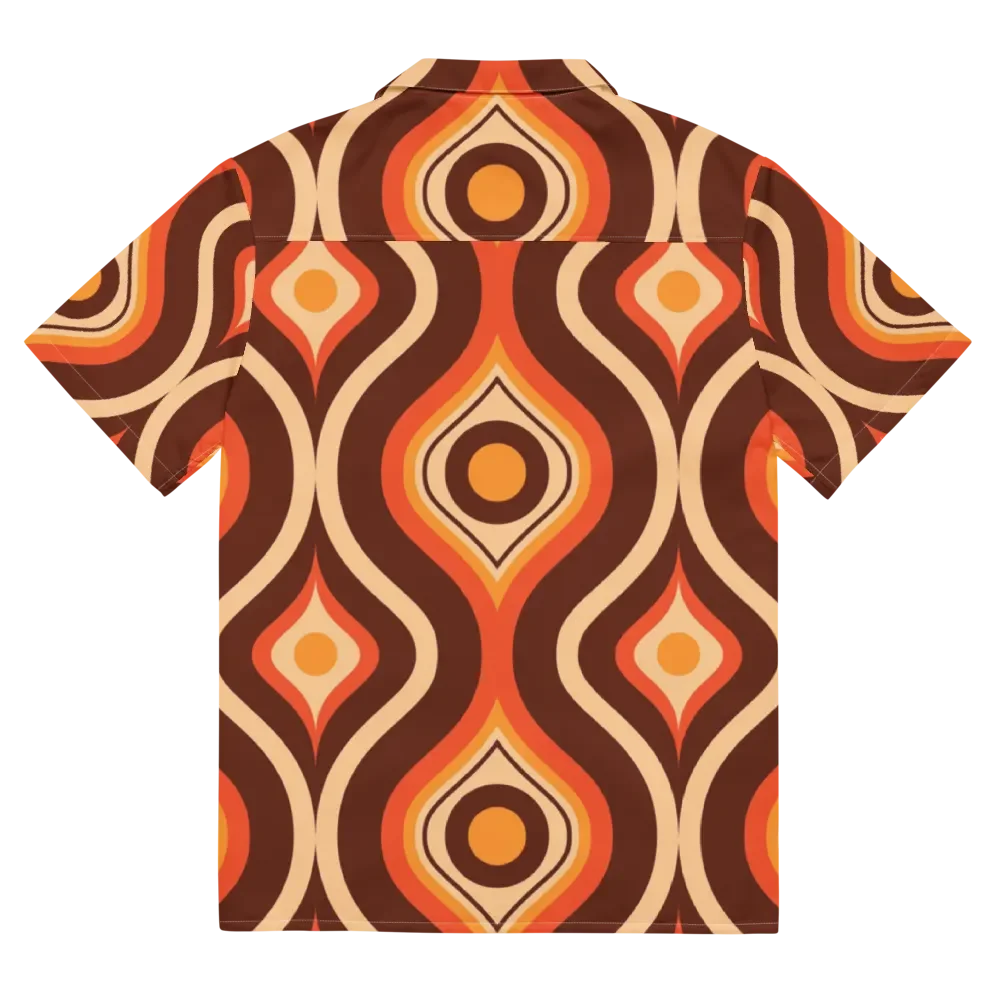 Retro Eye Pattern Hawaiian Shirt product image (6)