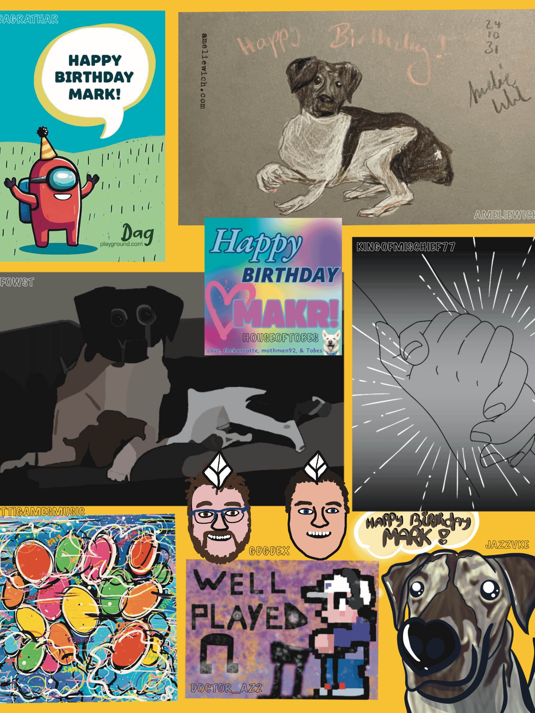 HAPPY BIRTHDAY MARK!!! product image (1)