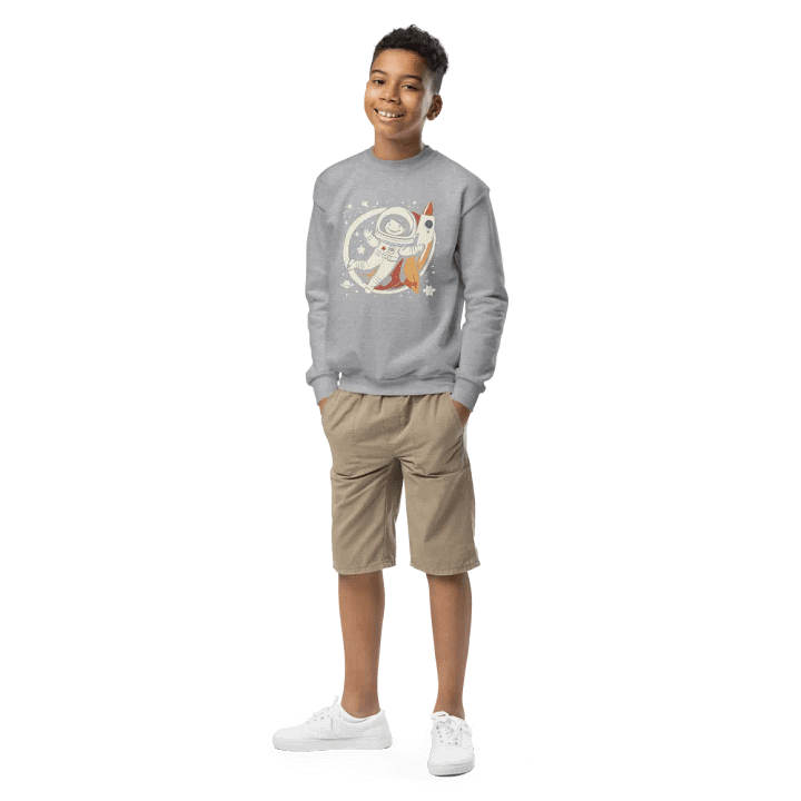 Cosmic Explorer Youth Sweatshirt product image (1)