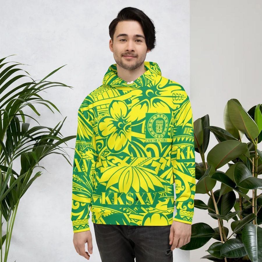 Floral Fusion TATAU Unisex Hoodie product image (4)