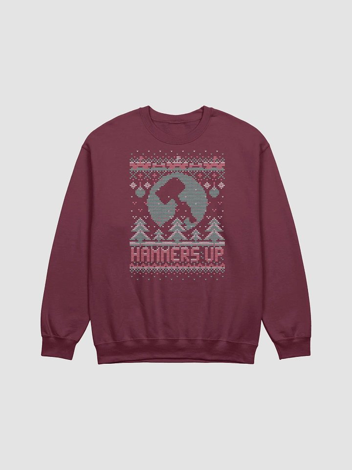 Christmas Sweatshirt Maroon product image (1)