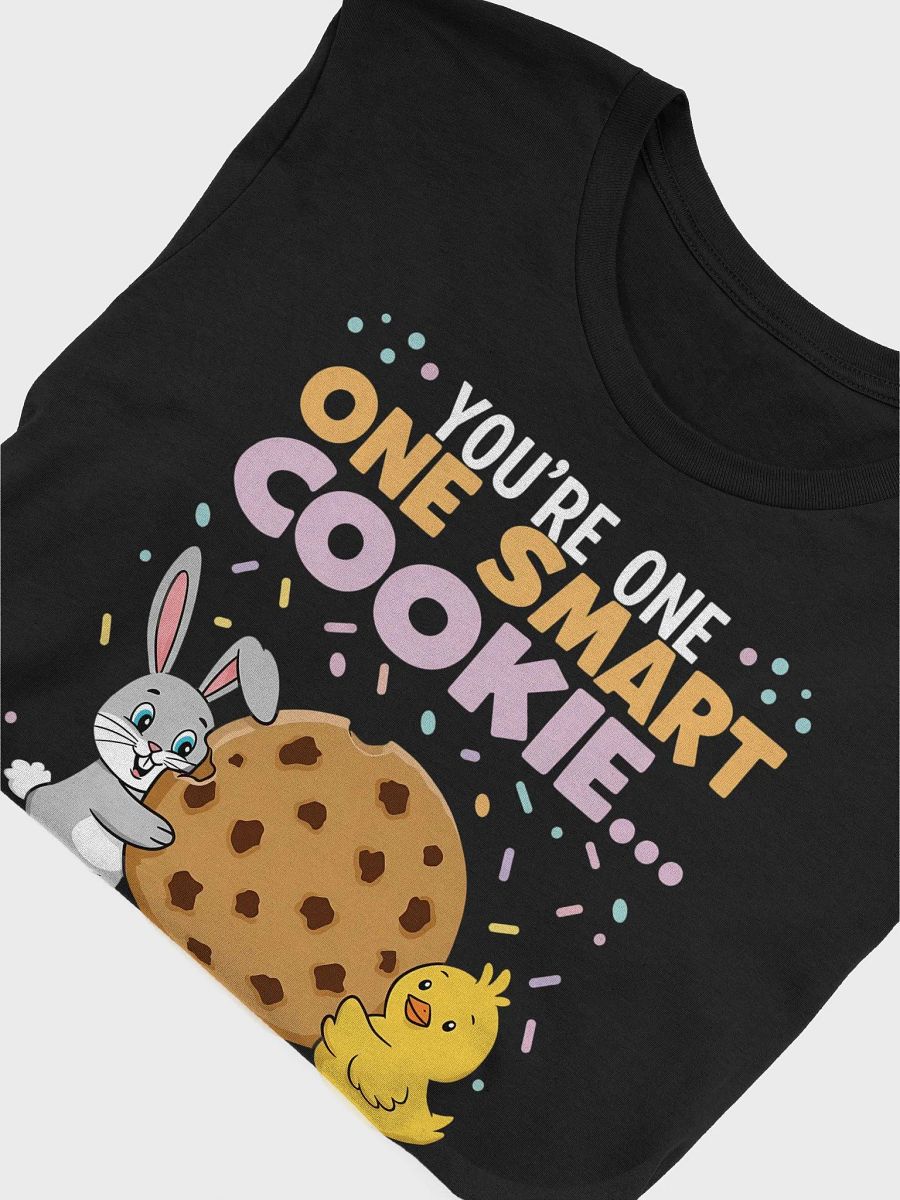 You're One Smart Cookie Easter T-Shirt – Cute Bunny & Chick Design product image (29)
