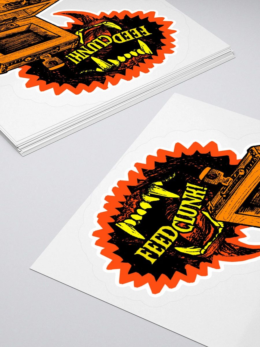 FEED CLUNK Sticker product image (3)
