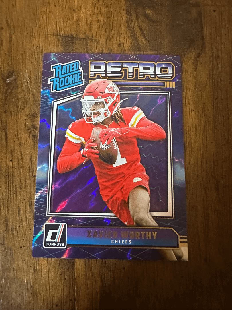 Donruss 2024 Retro Rookie Xavier Worthy product image (1)