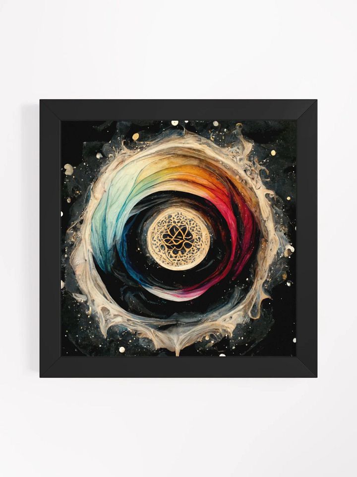 Vortex of Colors Framed Poster product image (1)