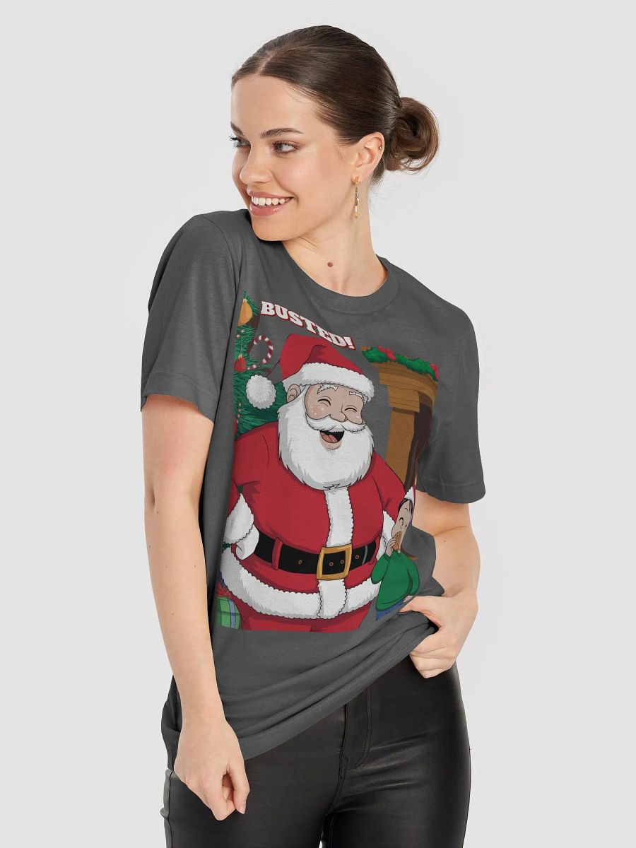 Busted! Santa Catching A Young Boy Eating His Christmas Cookies product image (45)